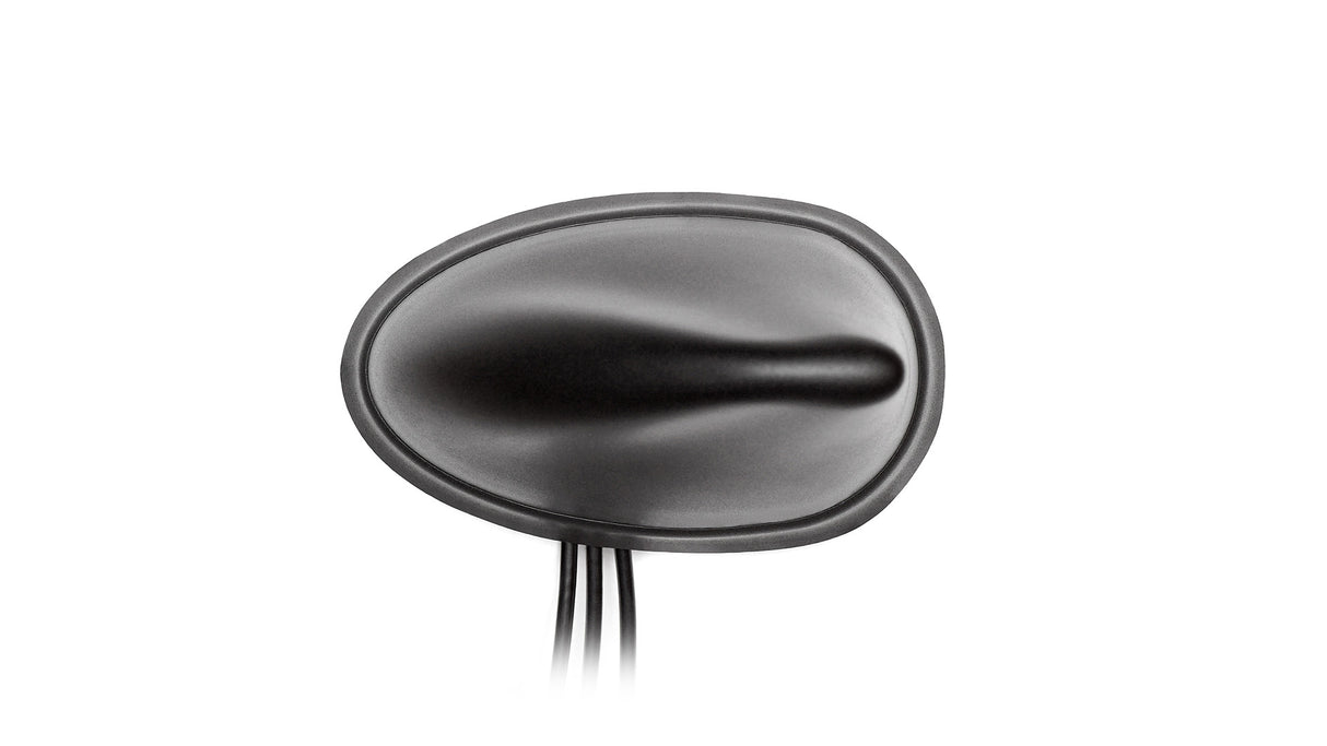 2J8750BGF 4G/LTE, GNSS, Wi-Fi, ISM screw mount Antenna Shark Fin 3-in-1 SMA-M 300cm