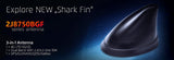 2J8750BGF 4G/LTE, GNSS, Wi-Fi, ISM screw mount Antenna Shark Fin 3-in-1 SMA-M 300cm