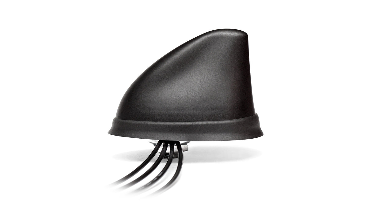 2J8750BGFb 4G/LTE, GNSS, Wi-Fi, ISM screw mount Antenna 4-in-1 SMA-M 300cm IP67/IP69K
