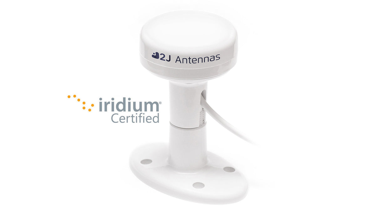 2J9134JBW-B12JW-B10BW GNSS, Iridium marine Antenna screw mount/adhesive mount/pole mount IP67