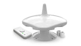 2J9438JBW HDTV, DVBT, DVBT2, FM, DAB Schraub-/Mastmontage Antenne Sombrero F-Stecker IP67/IP69