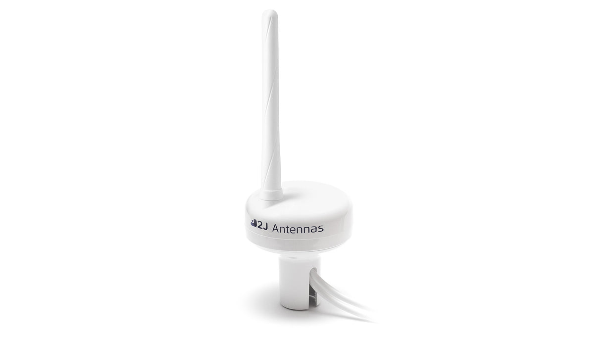 2J9637JBWGF-B12JWa-B10BW GNSS, AIS marine Antenna 2-in-1 screw mount/adhesive mount/pole mount IP67