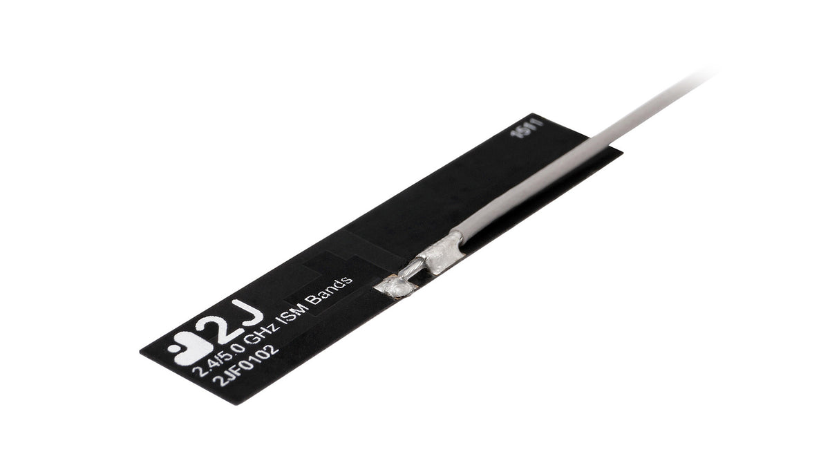 2JF0102P Wi-Fi 6E/7, ISM flexible adhesive internal Antenna U.FL 15cm