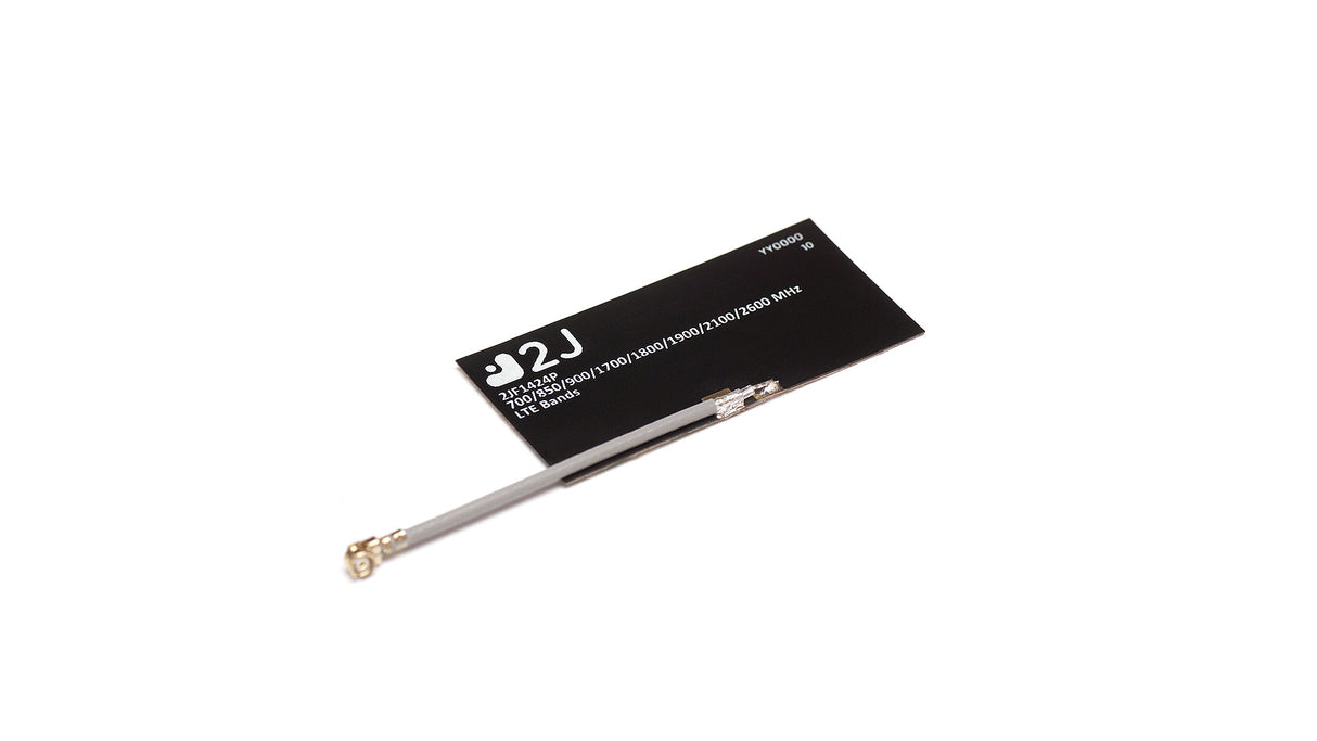 2JF1424P 4G/LTE adhesive mount flexible internal Antenna U.FL 3.8cm