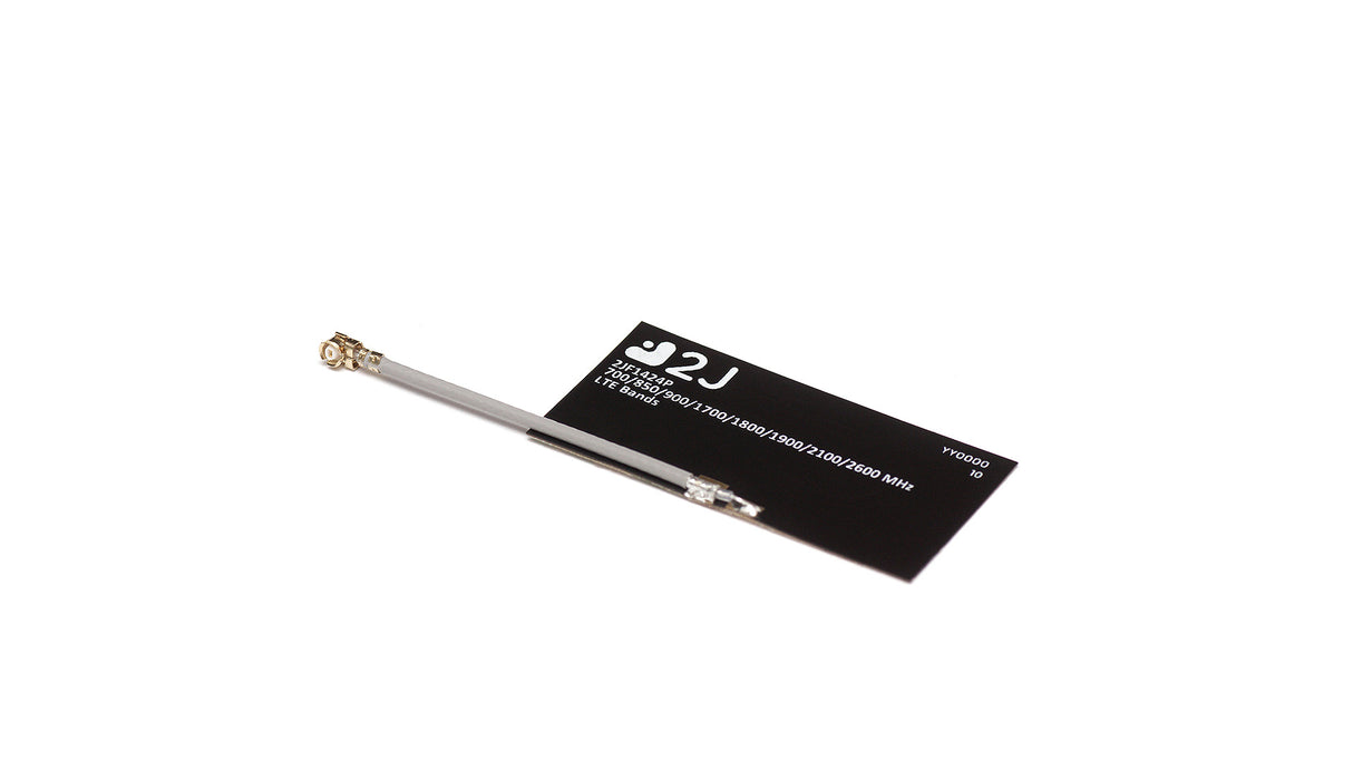 2JF1424P 4G/LTE adhesive mount flexible internal Antenna U.FL 3.8cm
