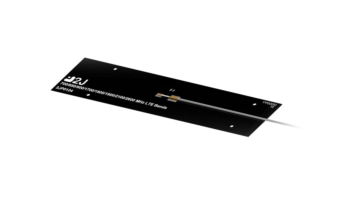 2JP0124P 4G/LTE, 3G, 2G adhesive mount rigid internal Antenna