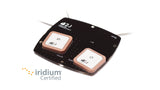 2JP0175BGF 4G/LTE, GNSS, Iridium embedded screw mount Antenna 3-in-1 SMA-M 20cm