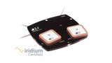 2JP0175BGF 4G/LTE, GNSS, Iridium embedded screw mount Antenna 3-in-1 SMA-M 20cm