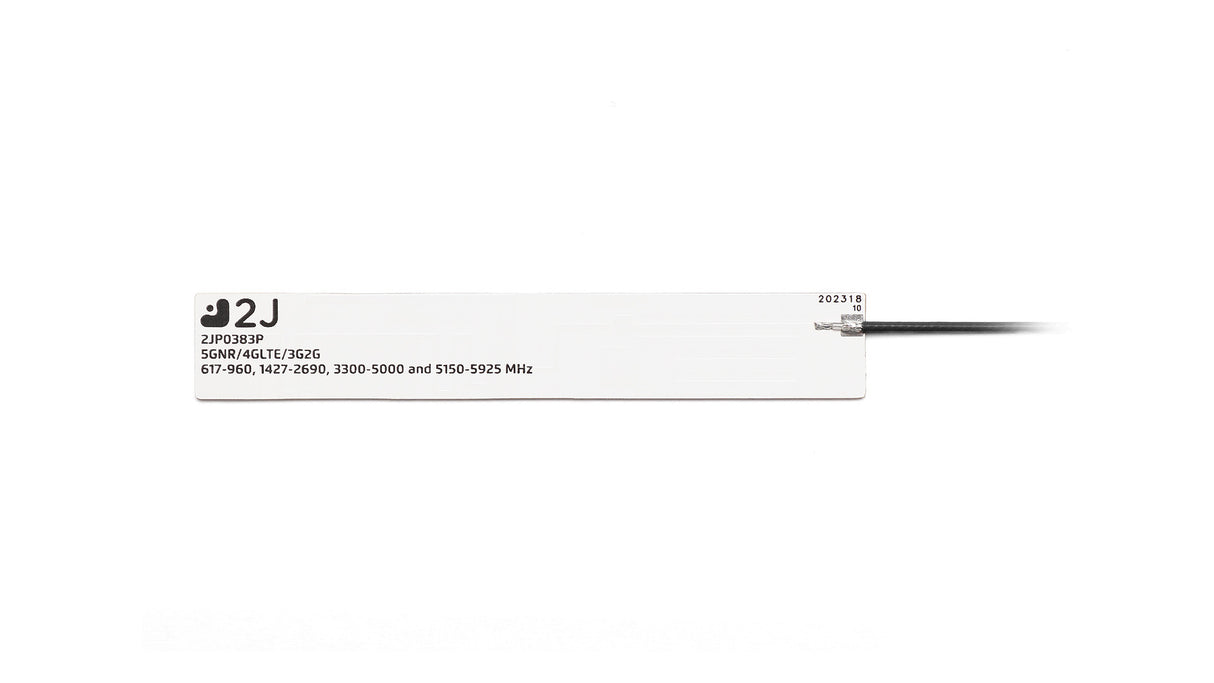 2JP0383P 5G adhesive mount Antenna U.FL 15cm