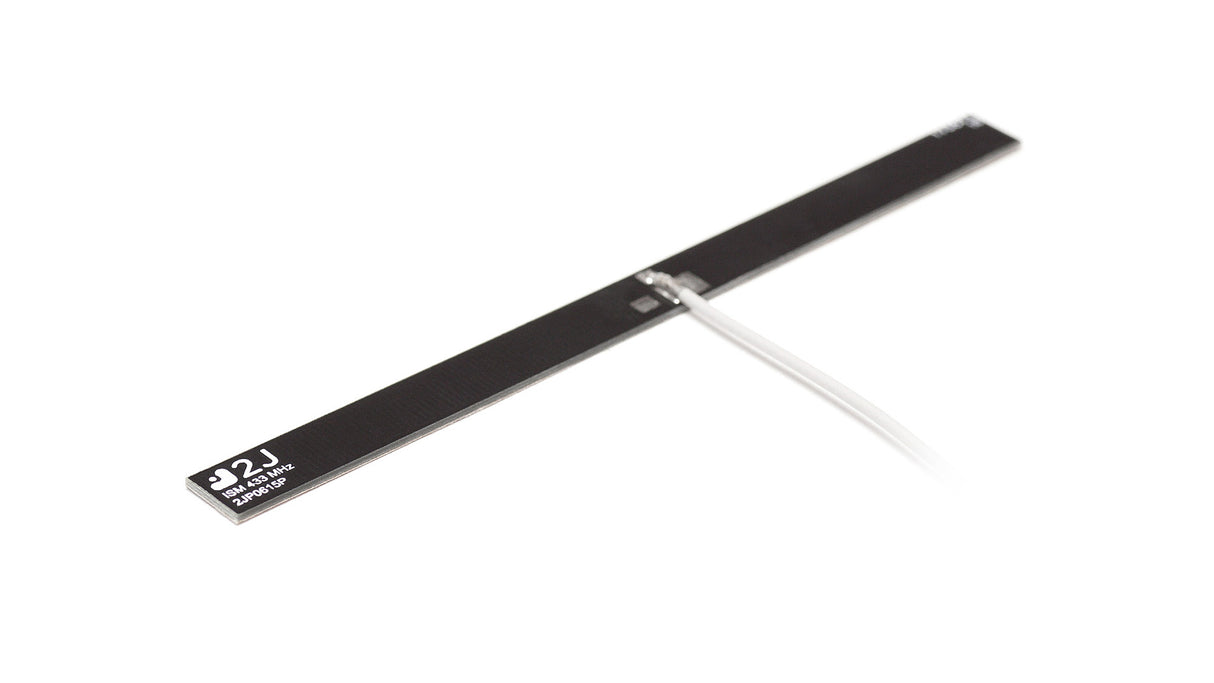 2JP0615P 433 MHz ISM Antenna adhesive mount rigid embedded