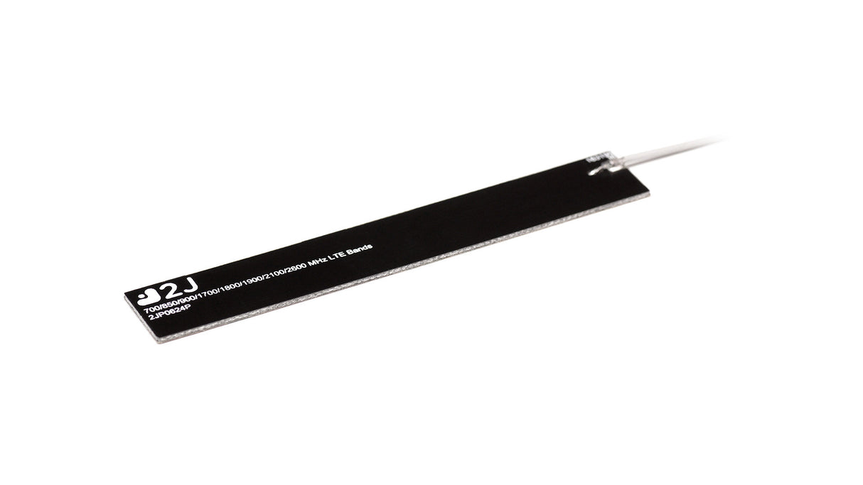 2JP0624P 4G/LTE adhesive mount rigid internal Antenna U.FL 15cm