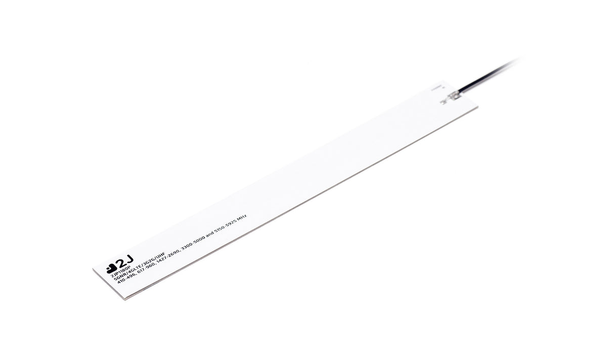 2JP1180P 5G, UHF, 4G/LTE, 3G, 2G Antenna adhesive U.FL 18cm