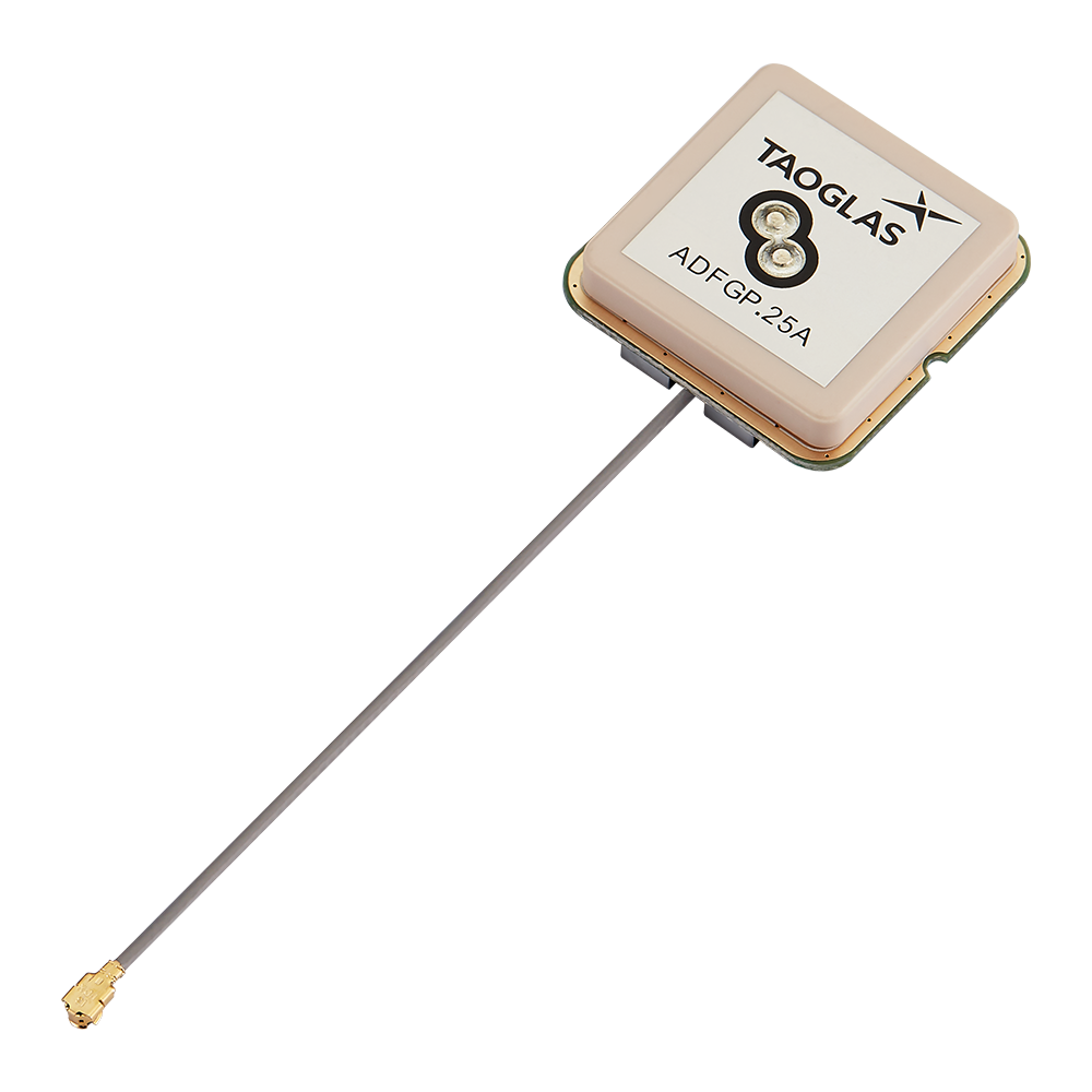 ADFGP.25A.07.0060A Antenna GNSS embedded patch I-PEX MHF I (U.FL) 6cm for High accuracy positioning and navigation systems, UAVs, Robotics & Autonomous Vehicles, Micro-Mobility Solutions, Mapping & GIS