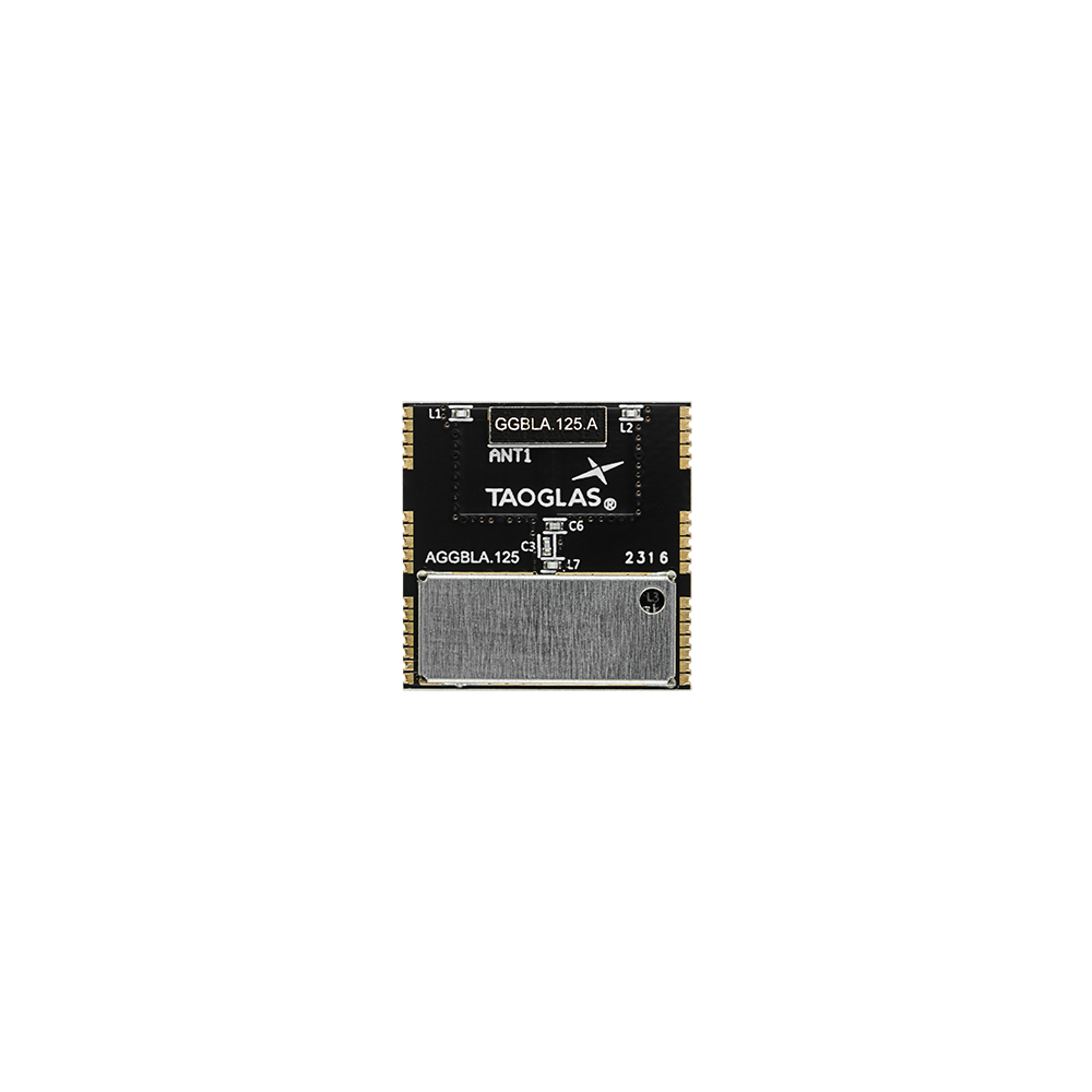 AGGBLA.125.A Antenna Active GNSS embedded SMD/SMT mount for E-Mobility, Precision Agriculture, Autonomous Vehicles, UAVs and Robotics