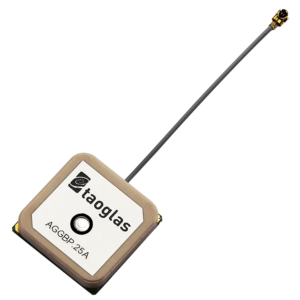 AGGBP.25A.07.0060A Antenna GNSS embedded active patch I-PEX MHF I (U.FL) 6cm