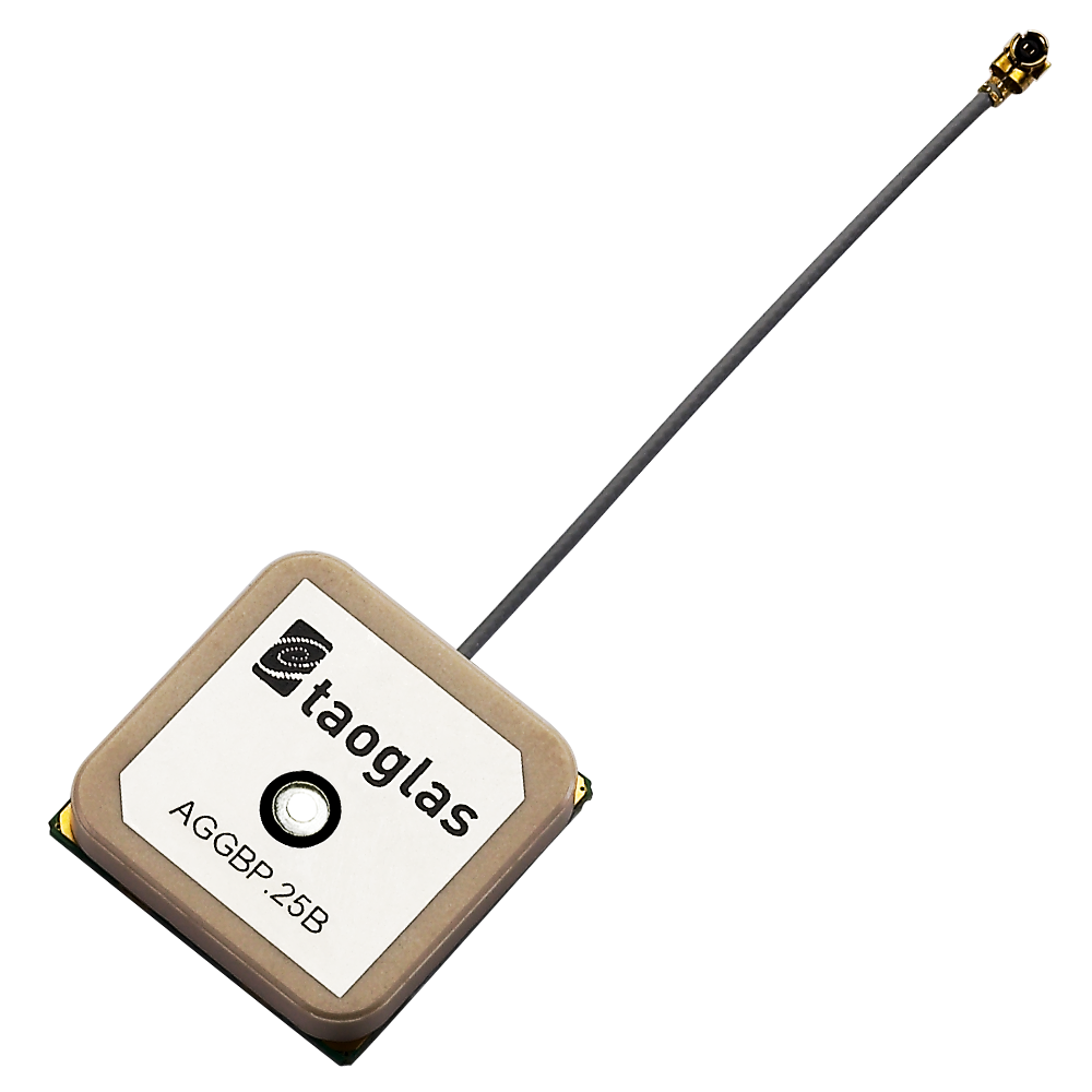 AGGBP.25B.07.0060A Antenna GNSS embedded active patch I-PEX MHF I (U.FL) 6cm