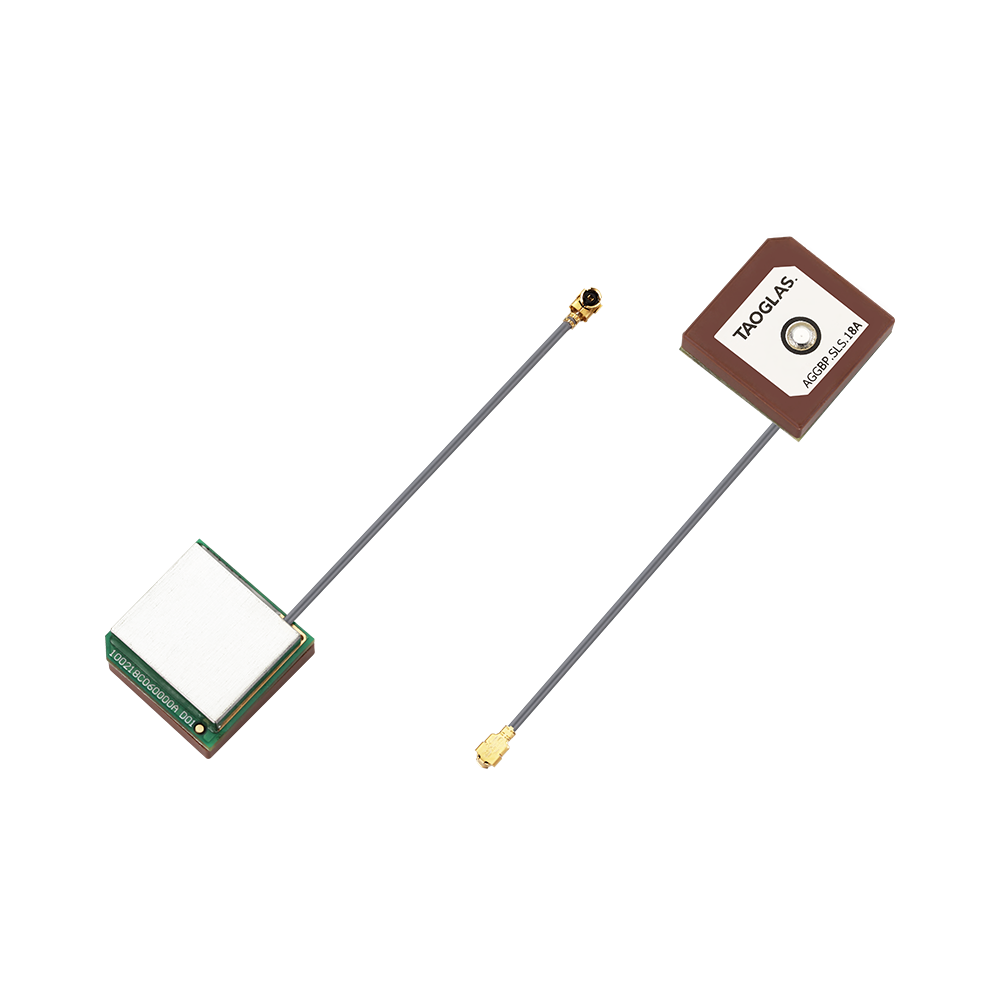 AGGBP.SLS.18A.07.0060A Antenna GNSS embedded patch I-PEX MHF I (U.FL) 6cm for Wearables, Connected Health, Transportation