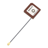 AGGBP.SLS.18A.07.0060A Antenna GNSS embedded patch I-PEX MHF I (U.FL) 6cm for Wearables, Connected Health, Transportation