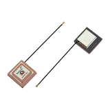 AGPSF.36G.07.0100C Antenna Active Dual-Band GNSS embedded stacked patch I-PEX MHFHT 10cm for UAVs and Robotics, E-Mobility and E-Scooters, Precision Agriculture, Navigation