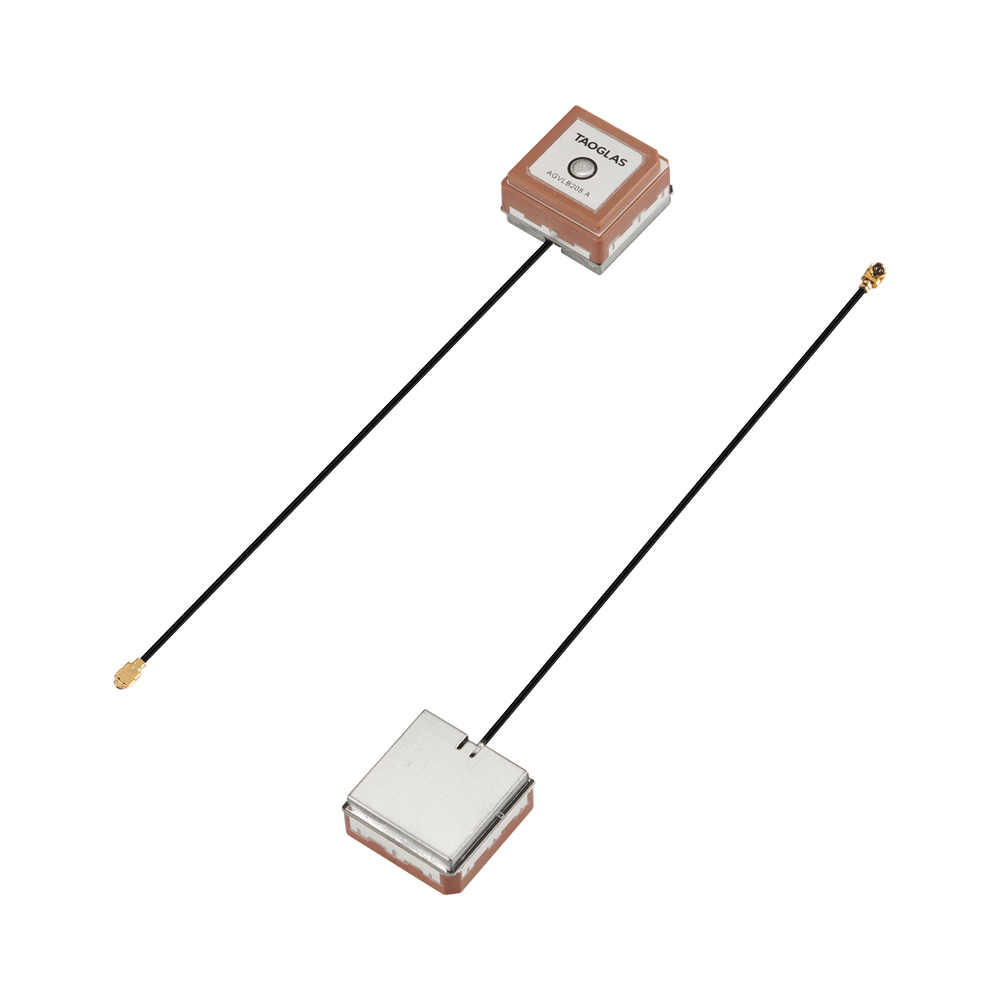 AGVLB208.A.07.0100AO Antenna Outdoor Low-Profile GNSS patch I-PEX MHF I (U.FL) 10cm for High-Accuracy Navigation & Positioning, Automotive & Transportation, Drones, UAVs, and Robotics, Industrial, Infrastructure & Timing