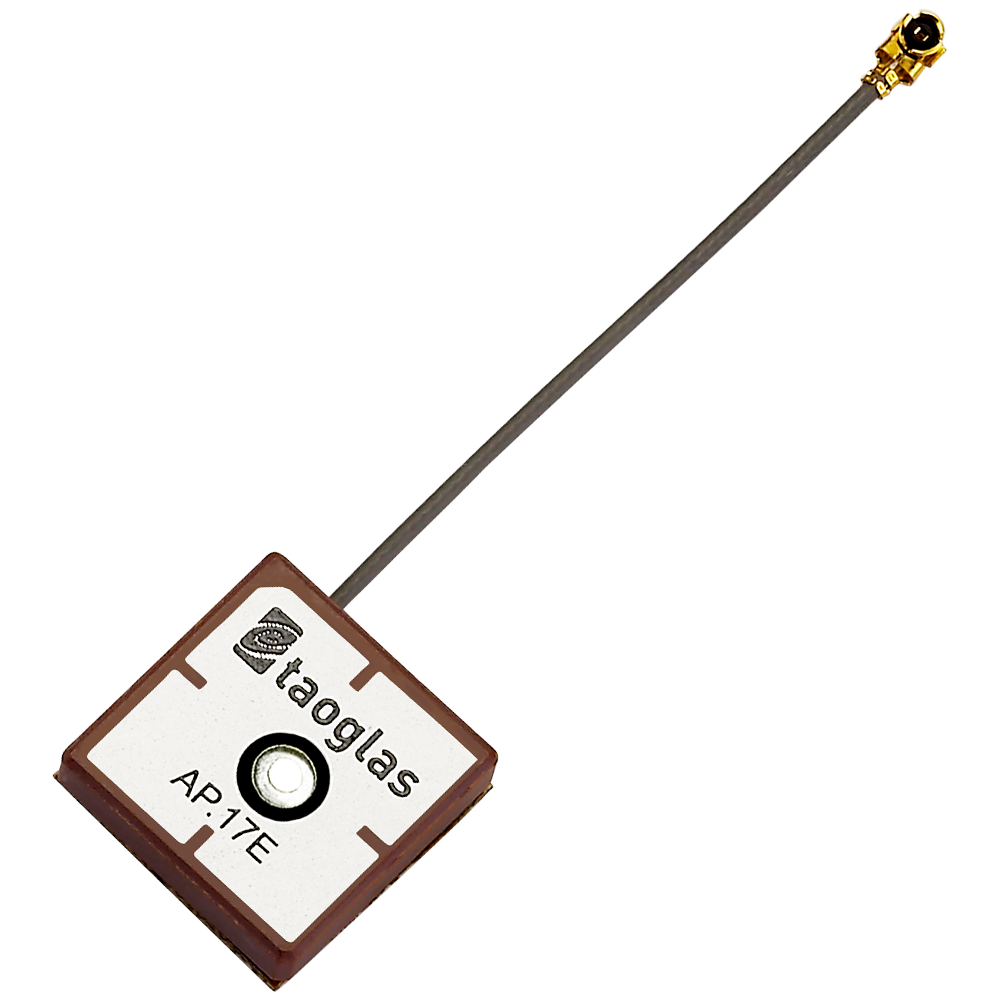 AP.17E.07.0064A Antenna GNSS active patch cable mount I-PEX MHF I 6.4cm for Navigation Systems, Asset Tracking, Performance Trackers/Wearables