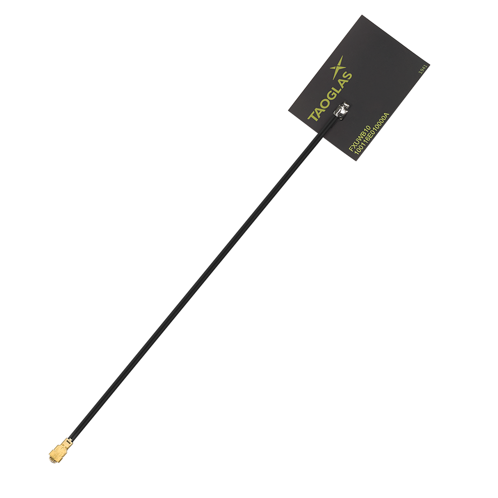 FXUWB10.07.0100C Antenne UWB Flex AccuraUWB I-PEX MHFHT 10cm für Radar, Heimnetzwerk-Konnektivität, Positionsbestimmung & Tracking, Fahrzeugsensoren