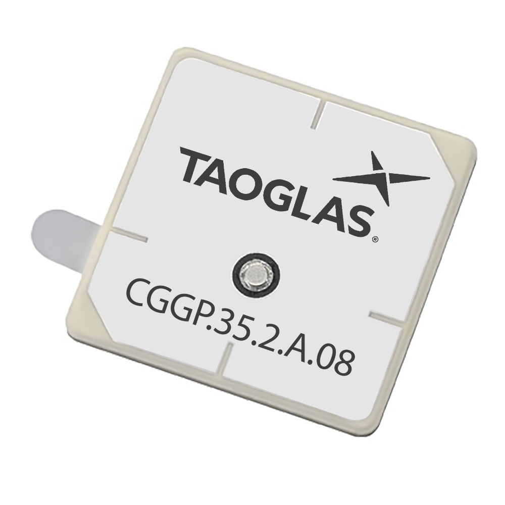 CGGP.35.2.A.08 Antenna Low-Profile Embedded GNSS ceramic patch for Transportation, Defense, Marine, Agriculture