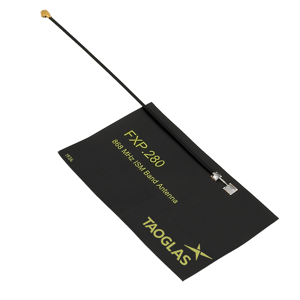 FXP280.07.0100A Antenne ISM, LoRa, SigFox flex PCB Klebeantenne I-PEX MHF I (U.FL) 10cm