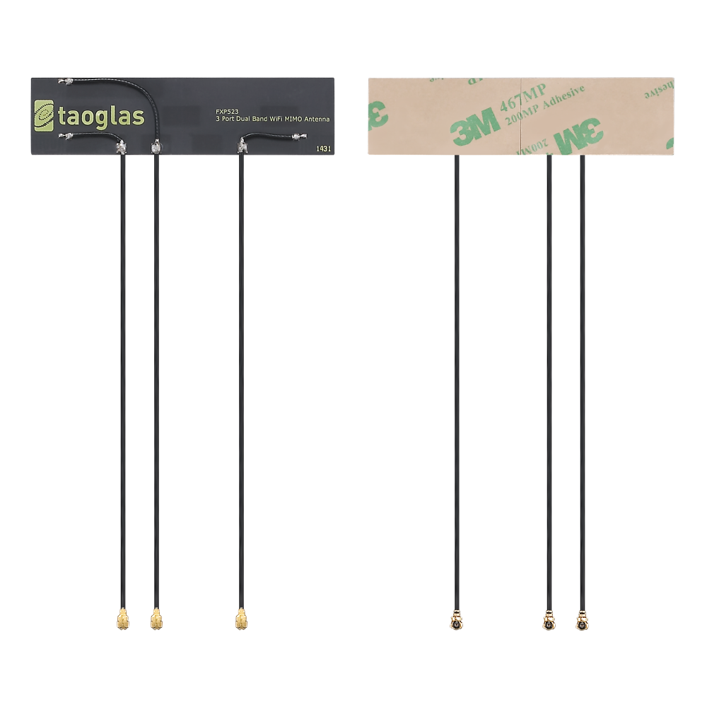 FXP523.A.07.A.001 Antenna 3x MIMO Wi-Fi 6E/7 flex PCB adhesive Venti I-PEX MHF I 12cm