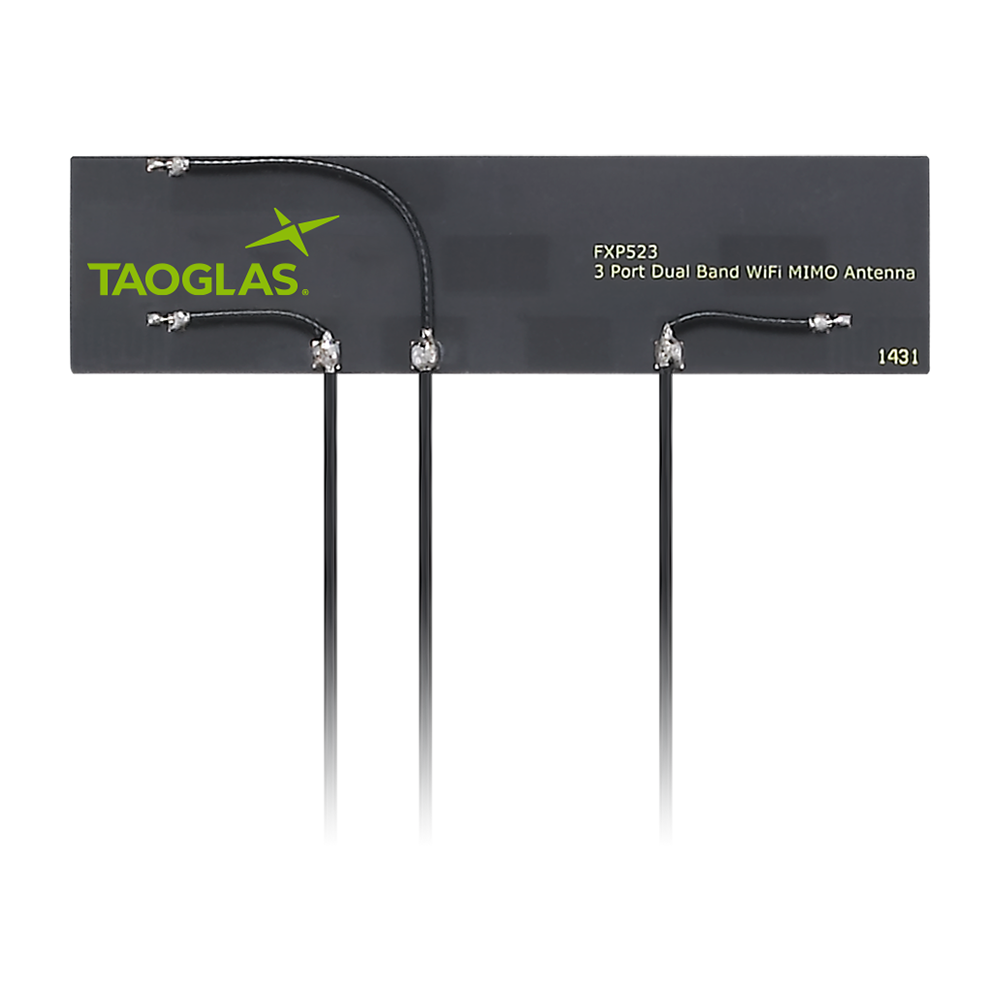 FXP523.A.07.A.001 Antenna 3x MIMO Wi-Fi 6E/7 flex PCB adhesive Venti I-PEX MHF I 12cm