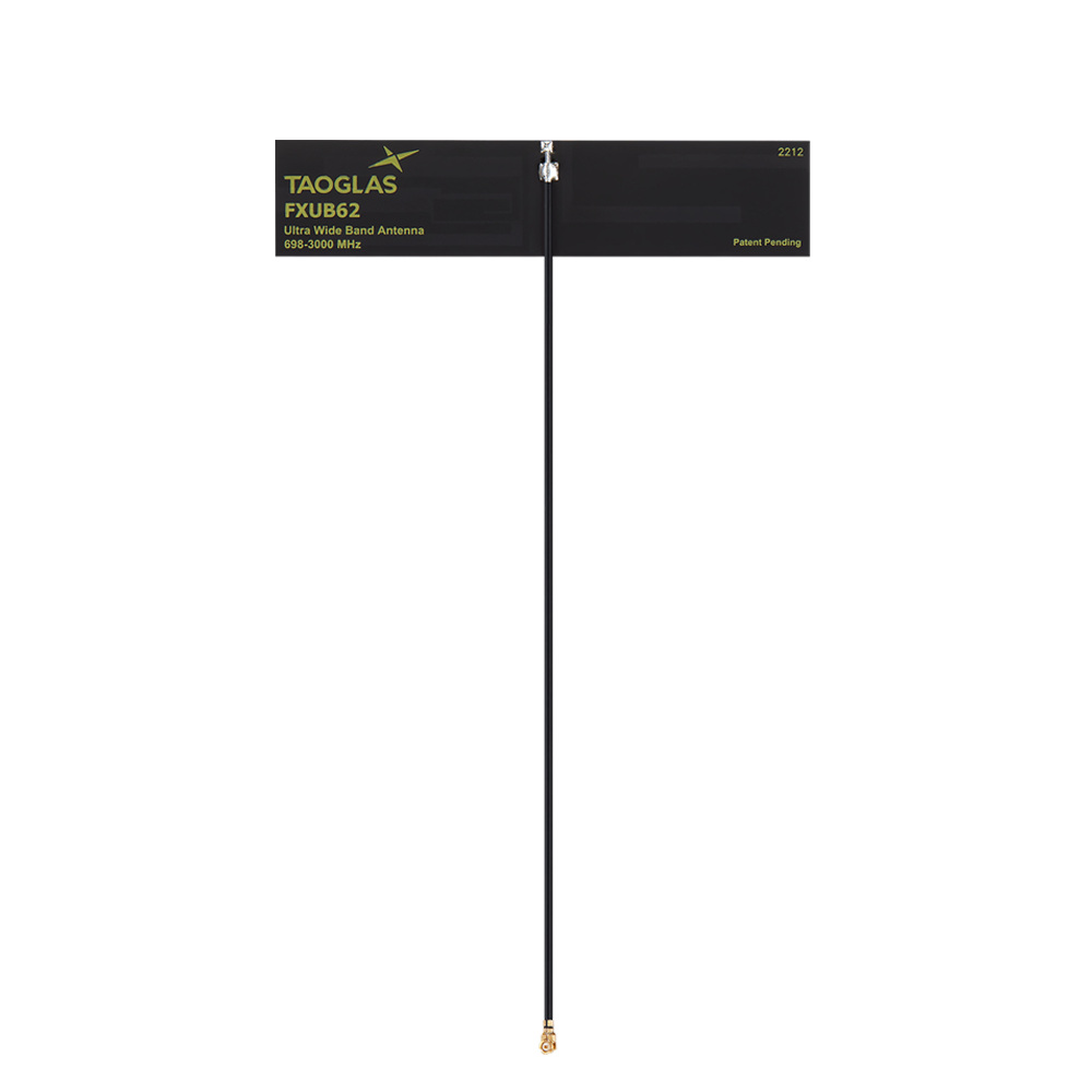 FXUB62.07.0150C Antenna Wideband 4G/LTE, GNSS, Wi-Fi, ISM flex PCB adhesive I-PEX MHF I 15cm for Wearable Healthcare Devices, Point of Sale Terminals, Handheld Devices, NTN Devices