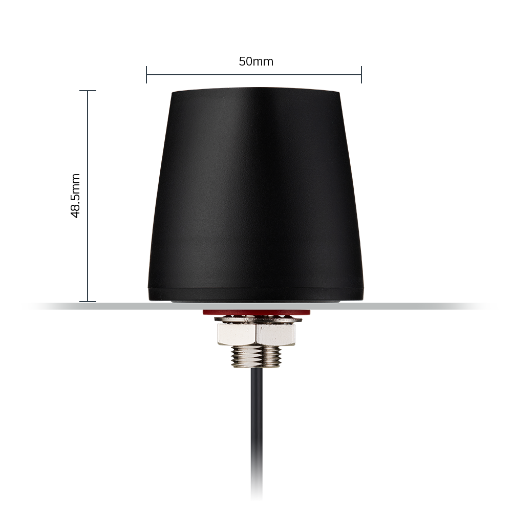 G45.A.201111 Antenna Outdoor External 5G screw mount Olympian II SMA-M 200cm IP67 for Digital Signage, Gateways/Routers, Transportation