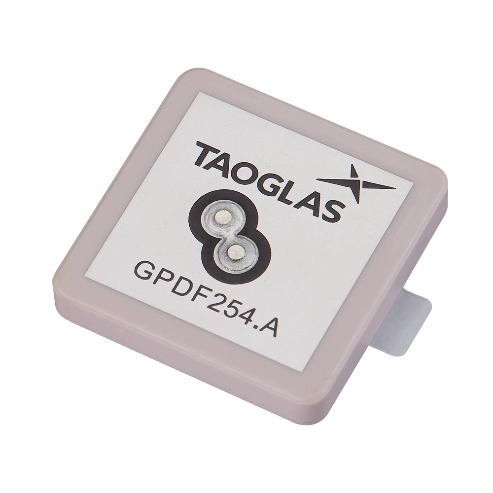 GPDF254.A Antenna GNSS patch Dual-Pin for UAVs, Robotics & Autonomous Vehicles, Transportation & Telematics, Precision Agriculture, RTK Systems