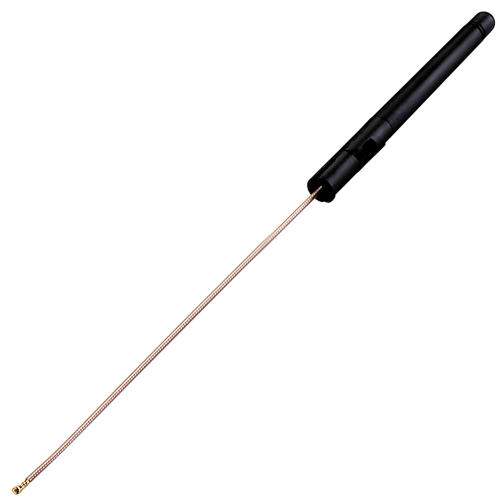 GW17.07.0250E Antenna External Wi-Fi, Bluetooth click-in terminal dipole I-PEX MHF I 25cm