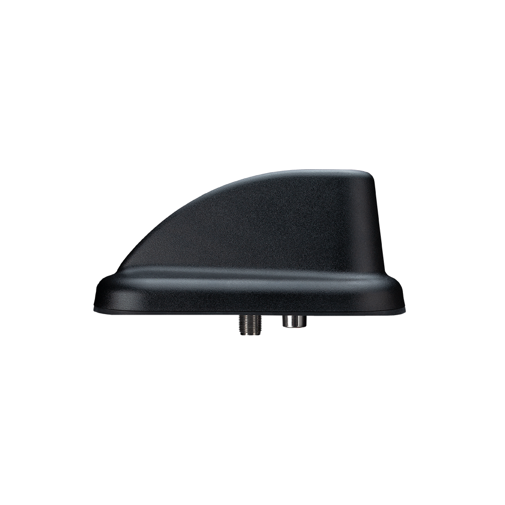 MA1044.A.ACTX.002 Antenna External GNSS, Wi-Fi, AM/FM, SiriusXM screw mount sharkfin 4-in-1 IP65 for Automotive, Trucking, Heavy Equipment