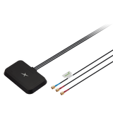 MA256.A.LBI.001 Antenna Low-Profile High-Gain External 4G/LTE, GNSS adhesive mount 3-in-1 Sentinel for Automotive Vehicle Tracking, Telematics, Video Streaming, Robotics/Autonomous