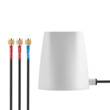 MA343.W.LBI.001 Antenna External Low-Profile MIMO 5G, GNSS magnetic mount 3-in-1 White IP67 for Smart Metering and Remote Monitoring, Digital Signage, Transportation and Telematics
