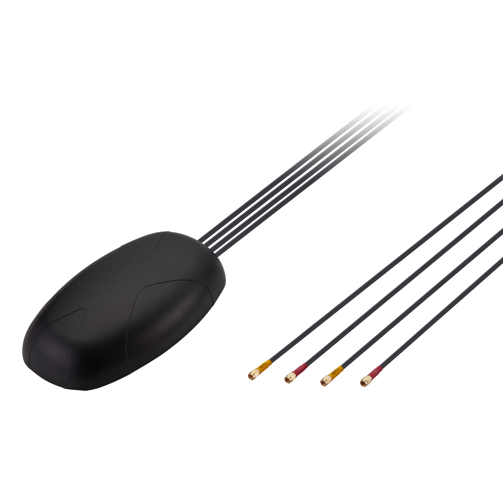 MA354.A.BICG.001 Antenna Low-Profile Outdoor 5G, Wi-Fi 6 magnetic mount 4-in-1 Steedan IP65 for Next Generation OEM Automotive Connectivity, Multimedia, Navigation and Telematics Systems, V2V, V2X and Fleet Management Applications