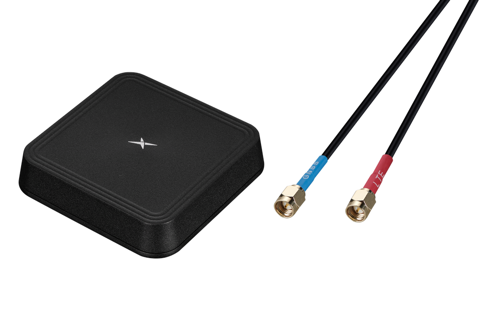MA585.A.001 Antenna External MIMO 5G, 4G/LTE, GNSS permanent mount puck Comet IP67 for Telematics, Transport and Fleet Management, Gateways and Routers, Digital Signage, Smart Kiosks and Point of Sale Terminals