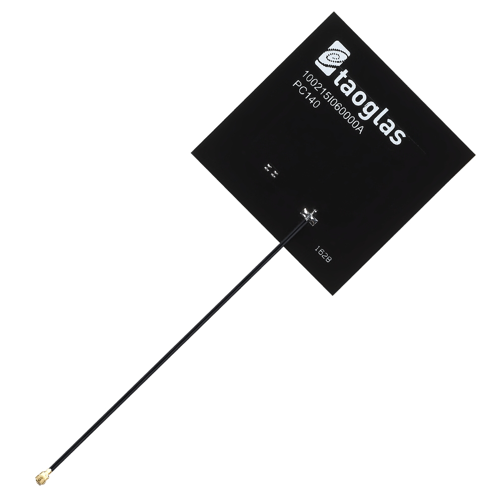 PC140.07.0100A Antenna Ultra-Low-Profile Wi-Fi, Bluetooth, ISM adhesive PCB I-PEX MHF I 10cm