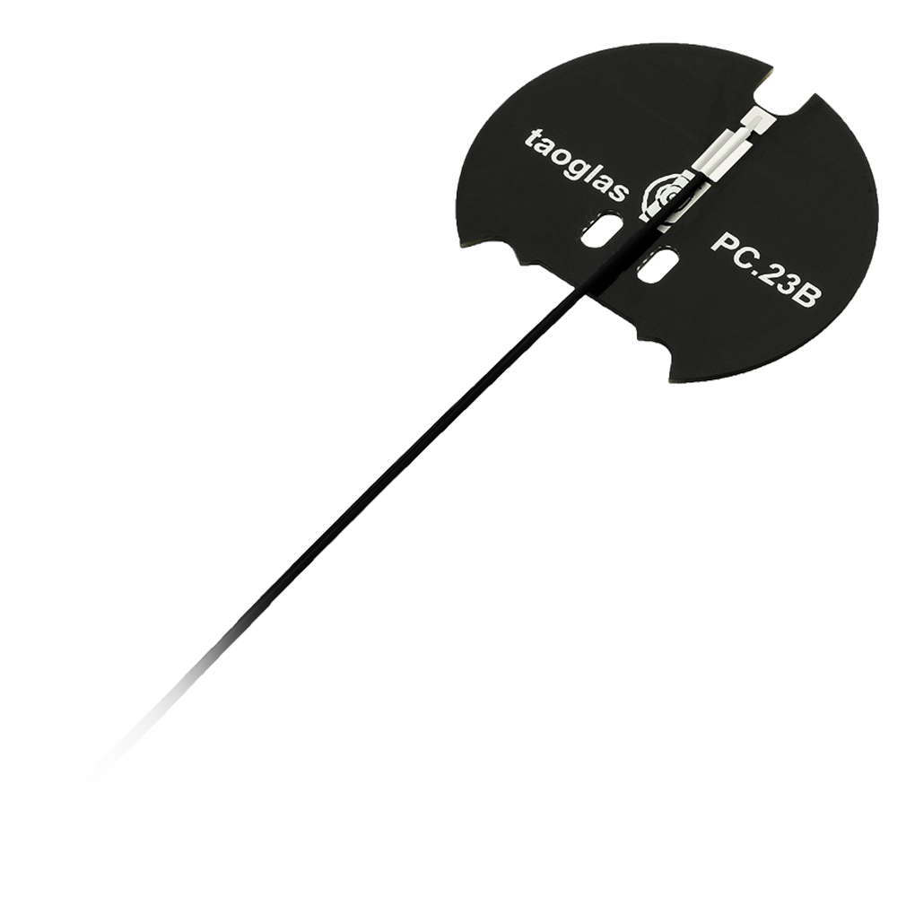PC23.07.0100A Antenna High-Gain 3G, 2G circular PCB adhesive mount I-PEX MHF I 10cm