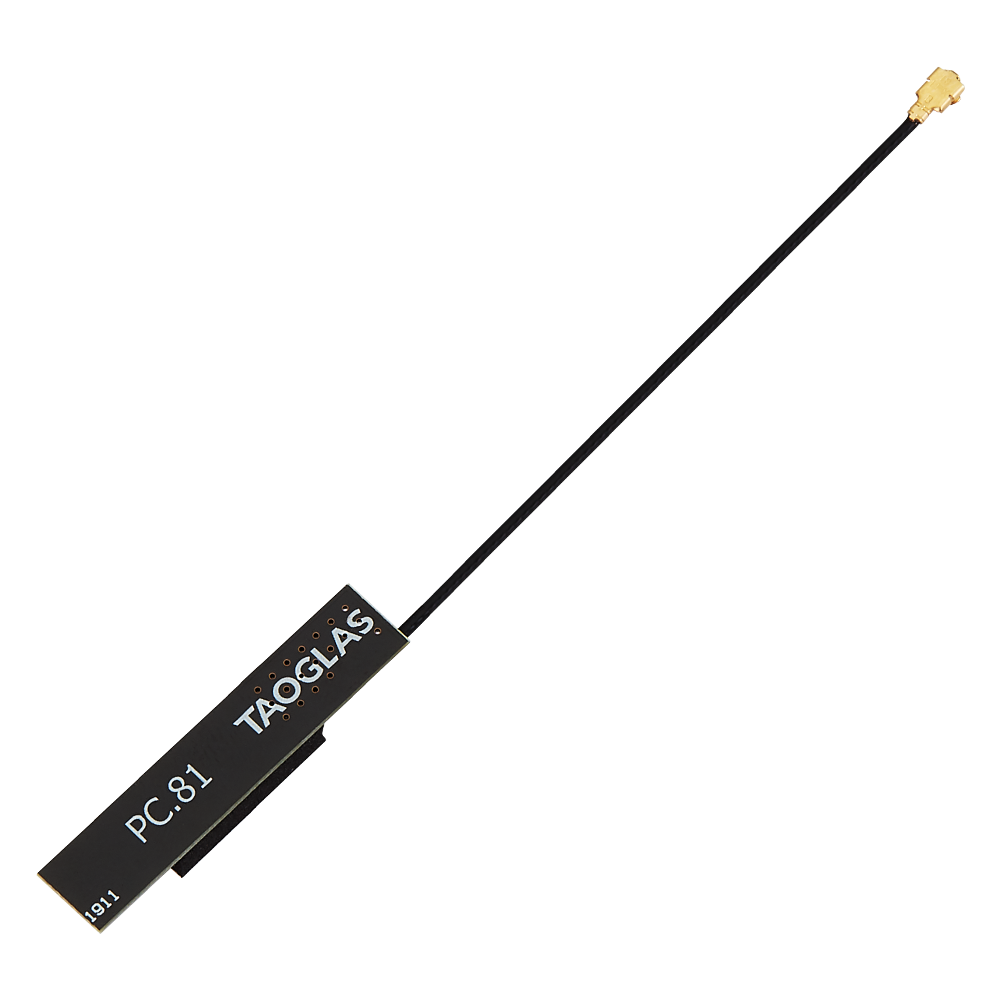 PC81.07.0100A.db Antenna Mini ISM, LoRa PCB adhesive TheStripe I-PEX MHF I (U.FL) 10cm