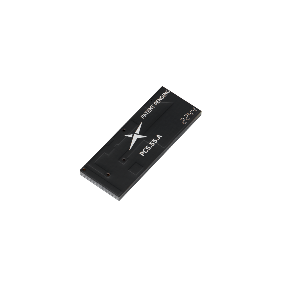 PCS.55.A Antenna Compact 5G, GNSS PCB embedded SMD/SMT for Handheld IoT Devices, Handsets and Tablets, Compact Asset Trackers