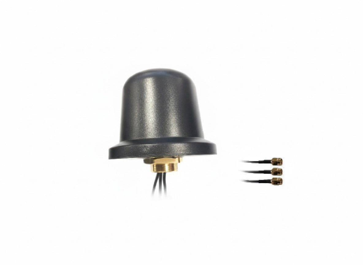SW20031EB56-1 SWB005 3-in-1 Multi-Band 4G WiFi+GNSS IoT Antenna, IP67 Rated SMA-M 300cm