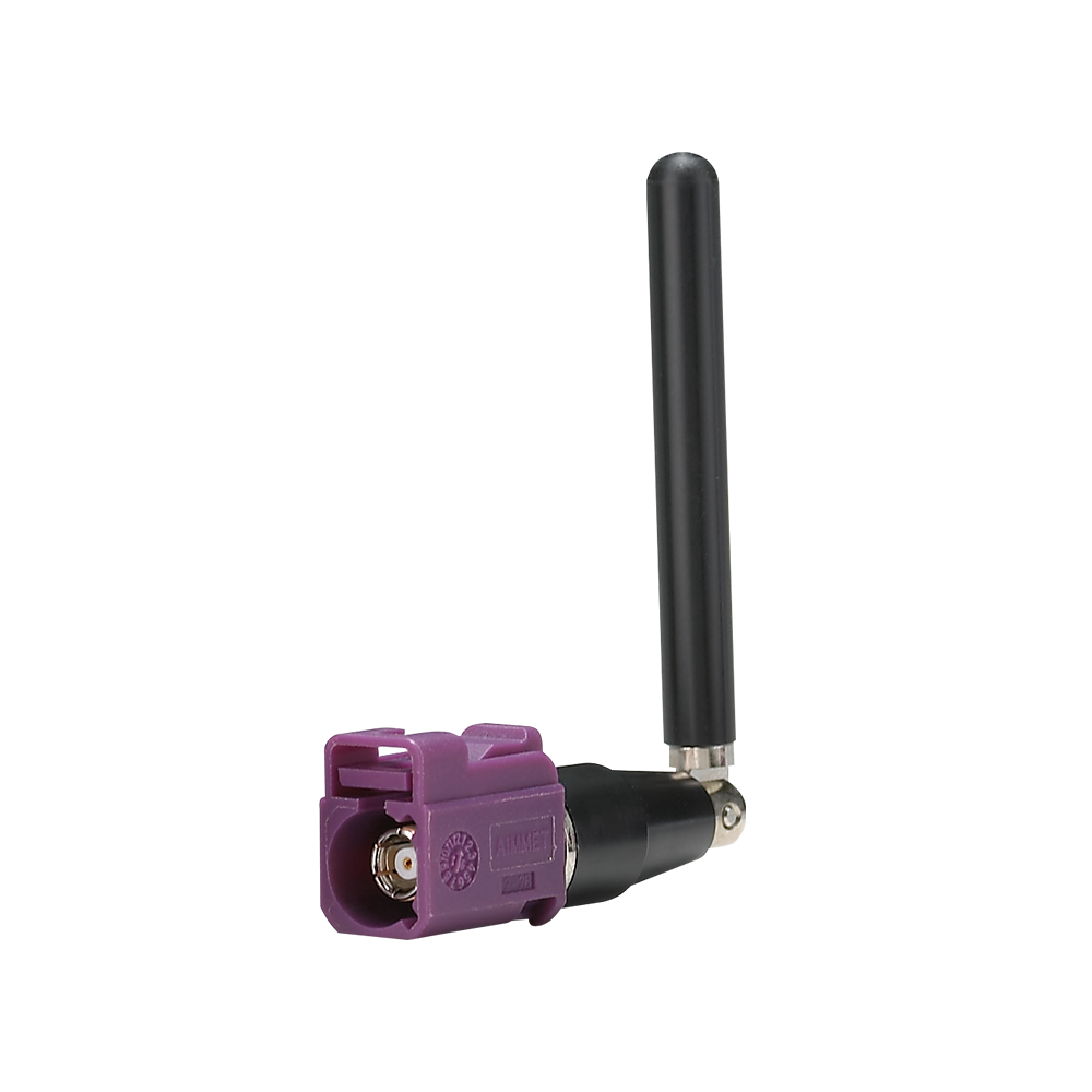 TG.08.0723 Antenna External High-Efficiency 4G/LTE, GNSS hinged connector mount Fakra Code D for Automotive telematics, Routers, Vehicle tracking devices, Remote monitoring systems