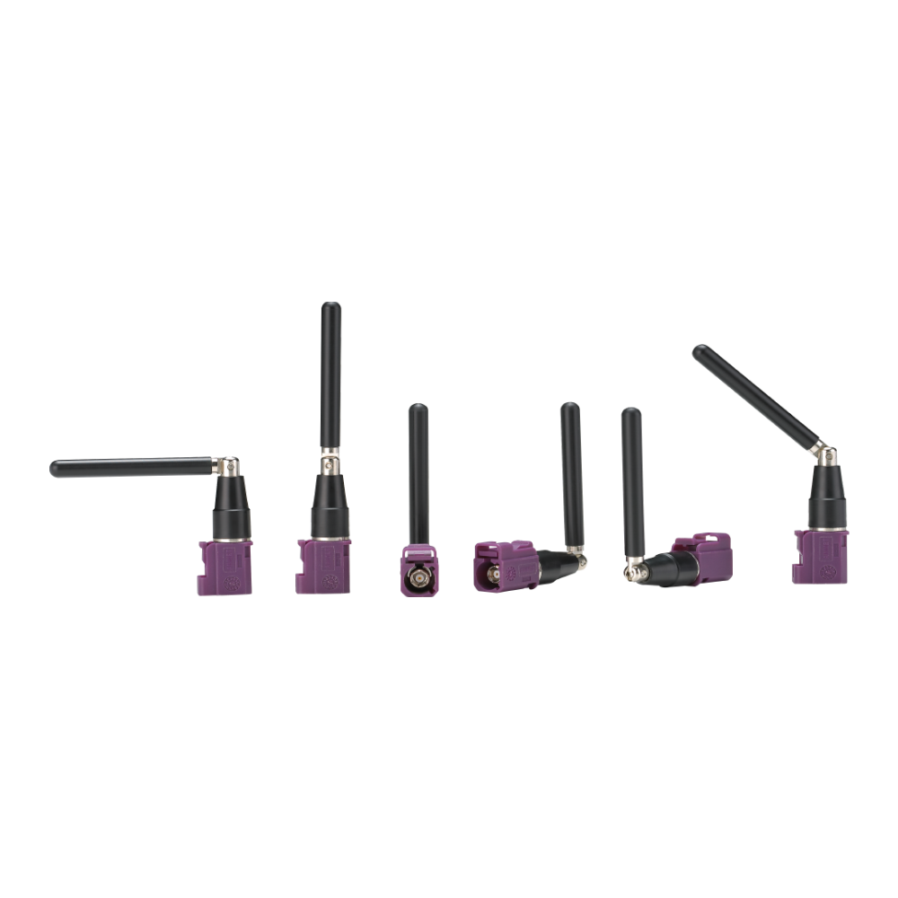 TG.08.0723 Antenna External High-Efficiency 4G/LTE, GNSS hinged connector mount Fakra Code D for Automotive telematics, Routers, Vehicle tracking devices, Remote monitoring systems