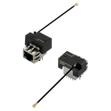 FXM100.07.0060C Antenna Router Wi-Fi 6E/7, ISM flex PCB adhesive AntJack I-PEX MHF I (U.FL Compatible) 6cm for Modems and Routers, Industrial Gateways, Factory Automation, Industrial Process Control