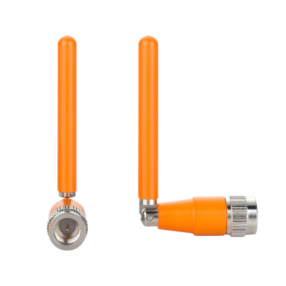 TS.07.0113 Antenna External GNSS terminal Orange Straight TS.07 SMA-M for Vehicle tracking devices, Telematics devices, Remote monitoring systems