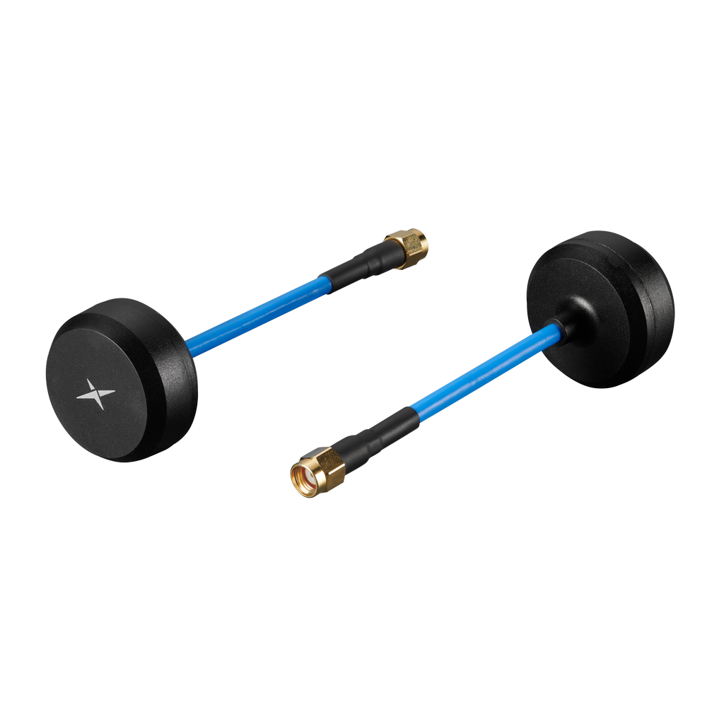 WCM.30.01D151 Antenna Outdoor External Wi-Fi, ISM connector mount RP-SMA-M 8.3cm RG-402 IP67 for First-Person View (FPV) remote controlled drones, wireless video transmission systems, autonomous robots, industrial IoT systems