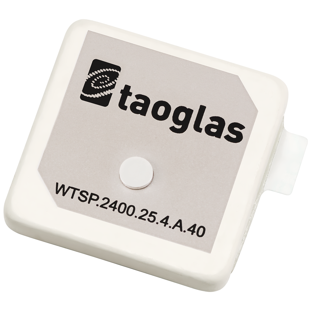 WTSP.2400.25.4.A.40 Antenna Ultra-Lightweight 2.4GHz Wi-Fi, Bluetooth patch Terrablast pin mount